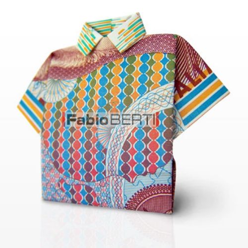 creazione camicia da banconota