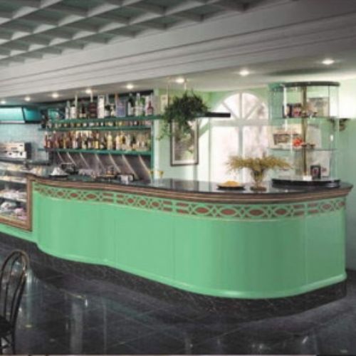 changement de couleur du comptoir du bar