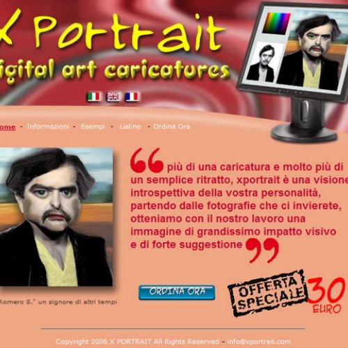 xportrait - caricaturas de arte digital