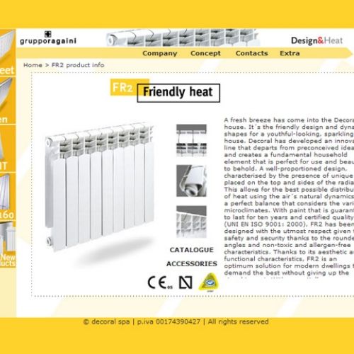 société de radiateurs pour meubles